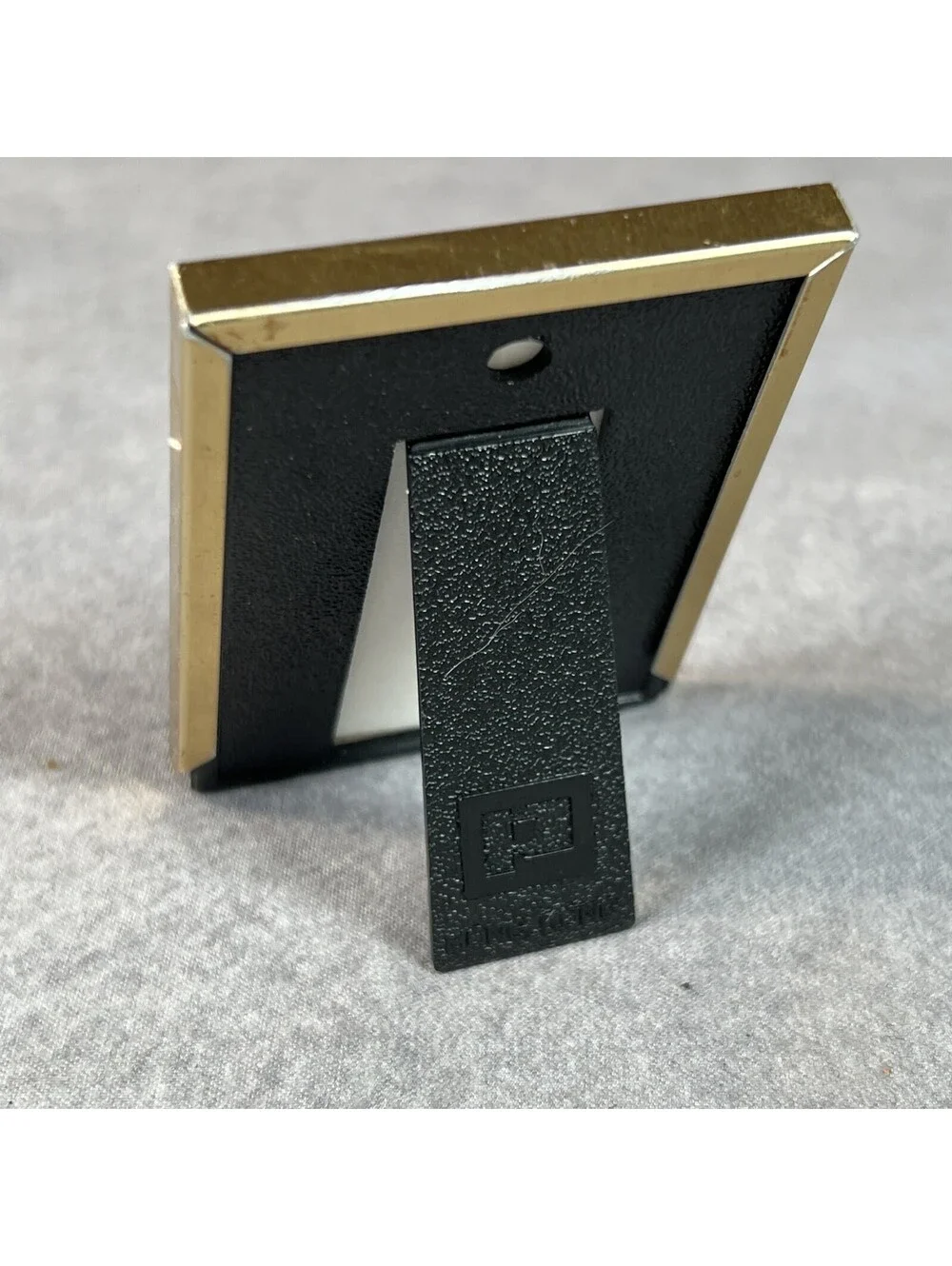 Miniature Picture Frames Photo Frames Black Gold Asian Vintage Tiny 2.5”x2”